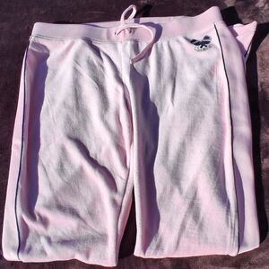 Soft Pink Juicy Couture low rise sweatpants